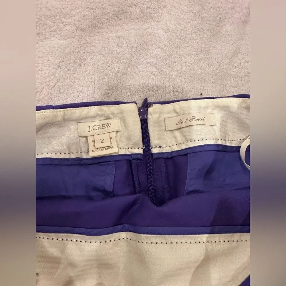 Women’s Jcrew skirt purple size 2